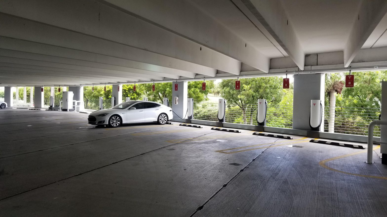 New Tesla chargers at Dadeland Station Tesla Owners South Florida